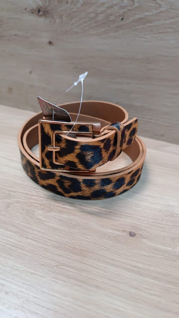 CINTURON ANIMAL PRINT