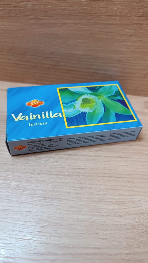 INCIENSO EN CONOS VAINILLA