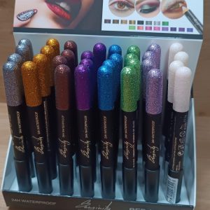 LAPIZ OJOS CON GLITER