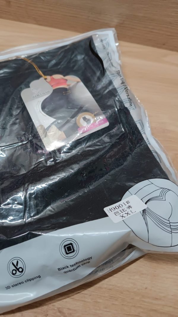 LEGGINS NEGRO RECTAS TALLAS M, L, XL, 2XL Y 3XL