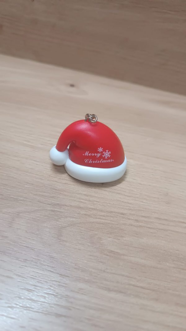 LLAVERO CON LUZ Y MUSICA NAVIDAD