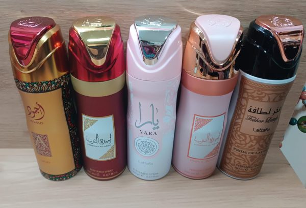 PERFUMES / DESODORANTES ARABES EN SPRAY
