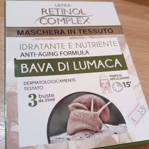 MASCARILLA FACIAL ANTIEDAD CON BABA DE CARACOL