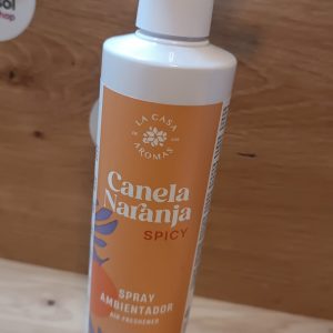 AMBIENTADOR SPRAY CANELA Y NARANJA CASA DE LOS AROMAS