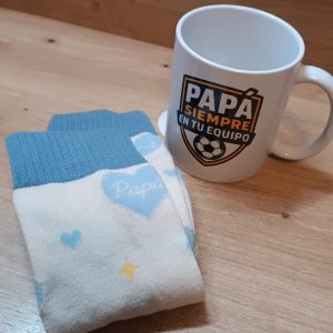 TAZA Y CALCETIN PAPA