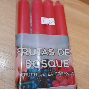 VELAS FRUTAS DE BOSQUE
