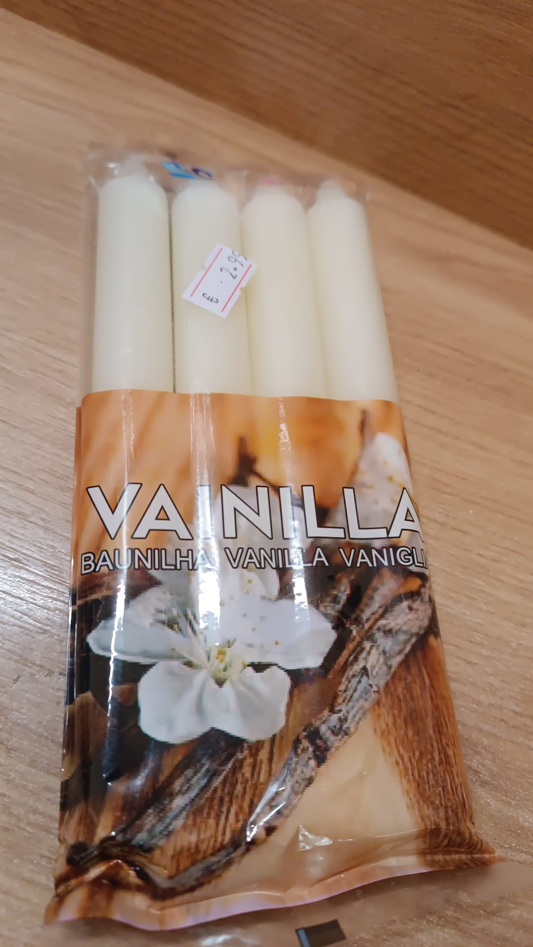 VELAS VAINILLA