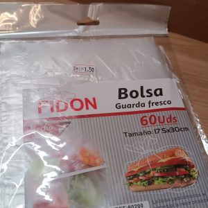 60 BOLSAS GUARDA FRECO
