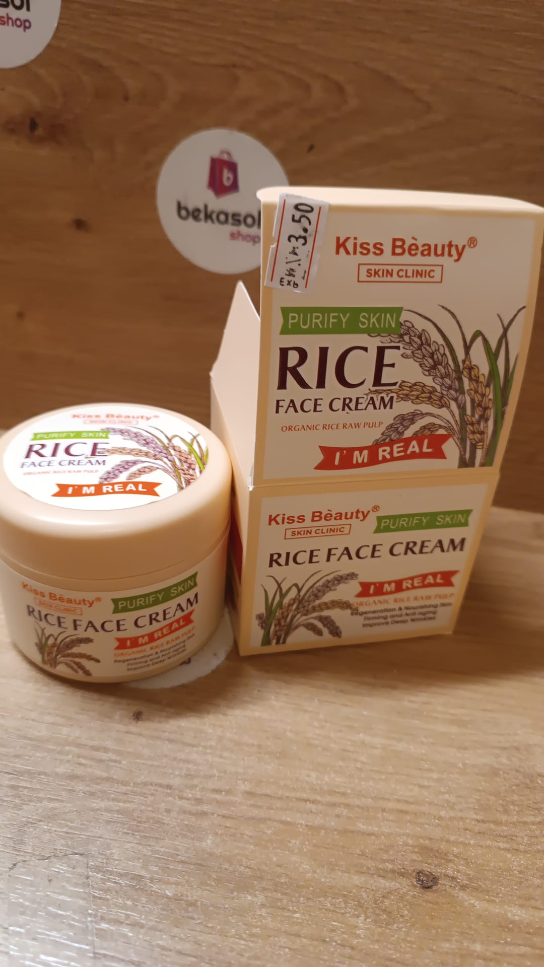 CREMA FACIAL DE ARROZ