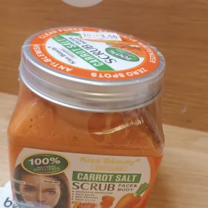 EXFOLIANTE FACIAL Y CORPORAL DE ZANAHORIAS