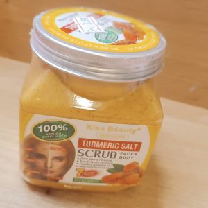 EXFOLIANTE FACIAL Y CORPORAL DE CURCUMA